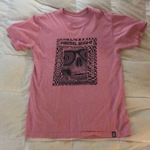 ⚡️PACSUN | Rebel Eight Salmon Shirt